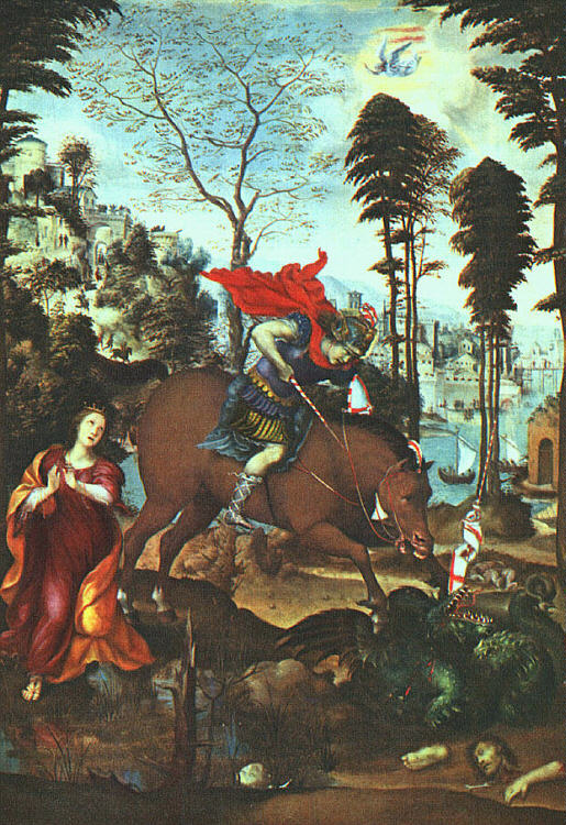 St.George and the Dragon